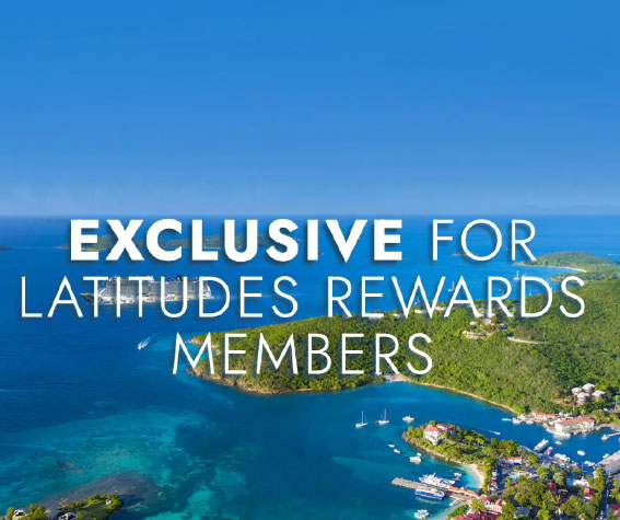 Exclusive offers for Latitudes Rewards Members